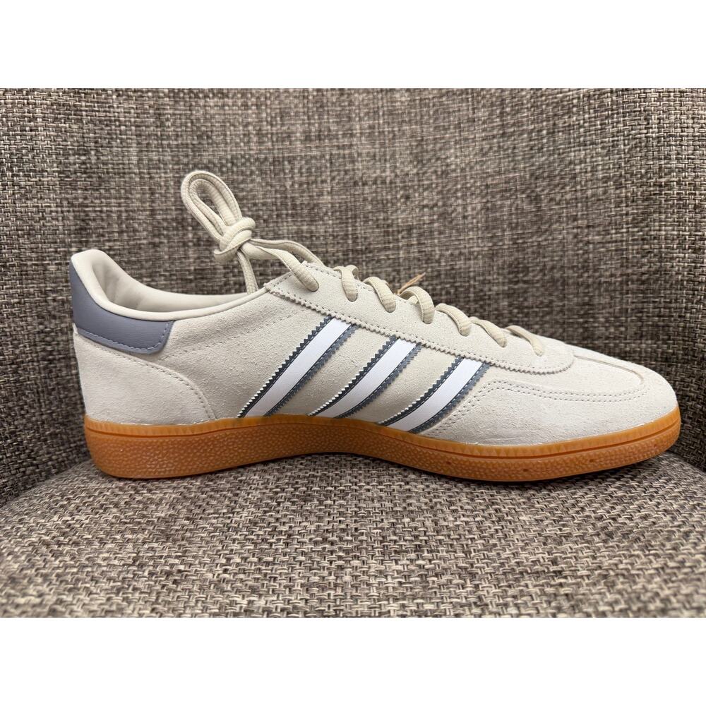 Adidas Handball Spezial Alumina Cloud White Grey Three Men’s 11 NWT - Picture 3 of 8